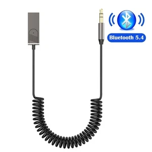 with Microphone Bluetooth 5.4 AUX Adapter Home Stereo - Photo 1/4