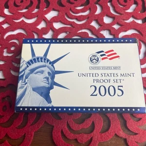 2005 Clad Proof Set U.S. Mint Original Government Packaging OGP COA - Picture 1 of 4