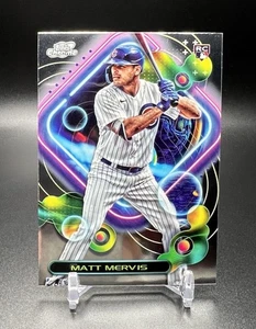 2023 Topps Cosmic Chrome MATT MERVIS RC ROOKIE #145 Chicago Cubs Diamondbacks - Picture 1 of 2