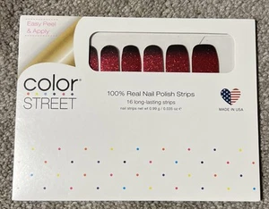 Color Street, 100% Real Nail Polish Strips, Bloody Gorgeous!, FDG236, 16 Strips - Picture 1 of 2