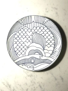 VINTAGE Hutschenreuther Tavola Germany 1814 Set of Four Fish Salad Plates 7 3/4” - Picture 1 of 6