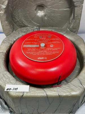Wheelock CSX10-24-R Explosion Proof Bell 24VDC - Image 1 of 4