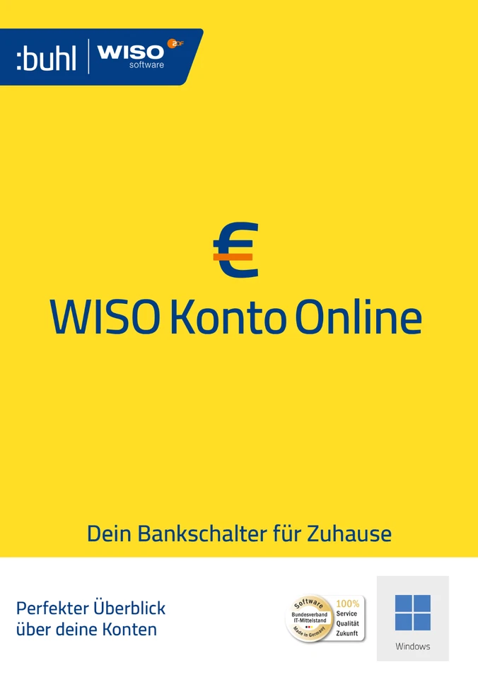 Download-Version WISO Konto Online 2026 - 365 - Jahresversion - Bild 1 von 1