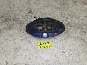 2020 BMW 750I Driver Left Side Front Brake Caliper OEM Blue Brembo  - Picture 1 of 6