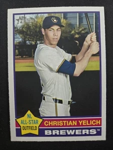 2025 Topps Heritage Christian Yelich NL All-Star Brewers #10 - Picture 1 of 2