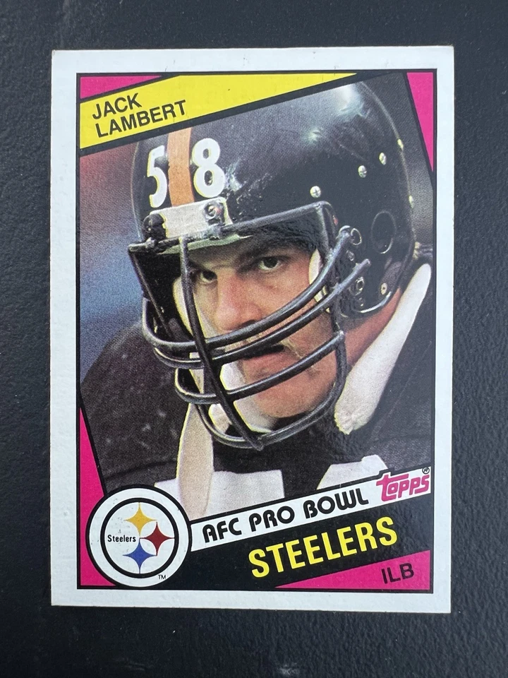 1984 Topps - Jack Lambert #167 - Image 1 of 4