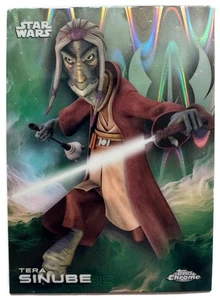 2025 Topps Star Wars Chrome Tera Sinube #177 Raywave - Picture 1 of 2