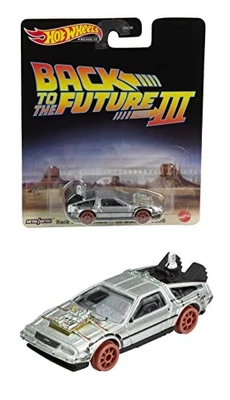 Hot Wheels Retro Entertainment Back to the Future Time Machine DeLorean HCP22 - Image 1 of 4