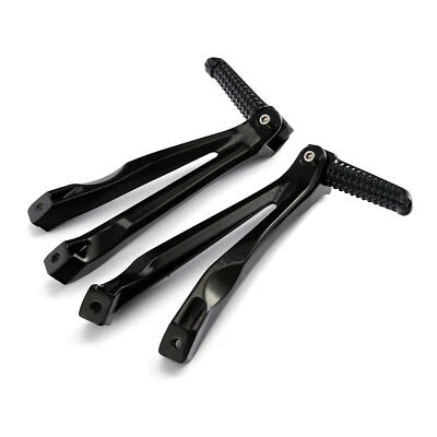 Suportes traseiros para pés de passageiros adequados para Yamaha YZF R1 2004-2008 - Imagem 1 de 4