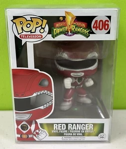 ⭐️ RED RANGER 406 Power Rangers ⭐️ Figura Funko Pop ⭐️ TOTALMENTE NUEVA ⭐️ - Imagen 1 de 6