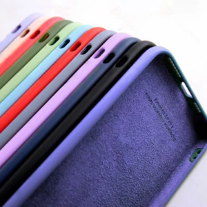 Liquid Silicone Case Cover For Xiaomi Redmi Note 13 12 10 11 Pro 14T 13T Poco F6 - Picture 1 of 21