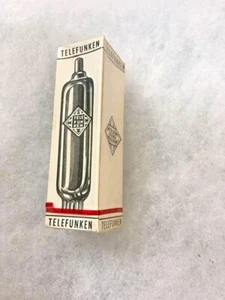 Telefunken 12au7 ecc82 Sealed Tubes Mint Made In Germany In 1960s One Tube Price - Picture 1 of 12