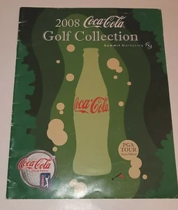 OBSOLETE COCA COLA COKE SODA PROMO LOGO MERCHANDISE CATALOG GOLF COLLECTION 2008 - Picture 1 of 1