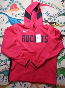 Houston Rockets Nike Therma Flex Showtime Court Hoodie SZ Medium DN7799-657 $155 - Picture 1 of 5