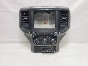 Ram 1500 2019-2024 pila central temperatura clima radio control bisel moldura OEM - Imagen 1 de 9