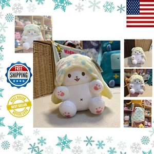 Genuine Sanrio Marumofubiyori Blanket Bear Hello Kitty Plush Doll Toys Melody.. - Picture 1 of 8
