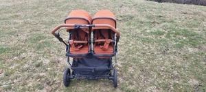Zwillingskinderwagen Hartan Two Select mit 2 x Sitzeinheiten 2 x Falttaschen - Bild 1 von 9