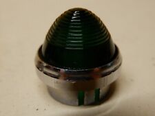 Dialight Beehive Lenses Green Glass 7/8 Press Fit Series 31 Panel Indicators (2)