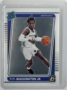 TyTy Washington Jr. 2022 Chronicles Draft Optic Rated Rookie - #22 - Kentucky - Picture 1 of 2