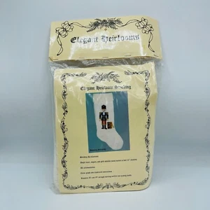 Kit de Medias de Tejer Reliquia Elegante Vintage Cascanueces Bamburg Navidad Lana - Imagen 1 de 5