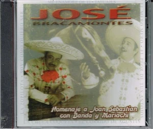 Jose Bracamontes Homenaje a Joan Sebastian (Promotion)BRAND NEW -SEALED CD - Imagen 1 de 1