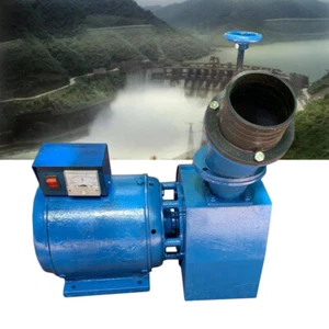 Generador hidroeléctrico horizontal monofásico 5KW 220V impacto - Imagen 1 de 6