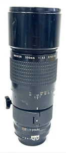Nikon Nikkor Lens 300mm F/1:45 MF Japan F Mount - Picture 1 of 9