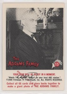 1964 Donruss The Addams Family Canadian Your Slab Will be Ready in a Moment z6d