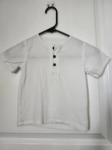 Sheins Kids White Shirt Size 100 - Picture 1 of 3