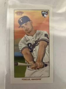 2024 Topps T206 Base Justin Foscue RC (Rangers) - Picture 1 of 2