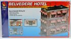 NEW Life-Like Walthers HO Scale BELVEDERE HOTEL #433-1339 Model Kit /2