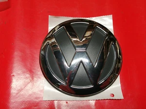 MACARON AV AR CHROME NEUF DIAMETRE 113MM VOLKSWAGEN 1J6853630B GOLF LUPO ETC - Imagen 1 de 3