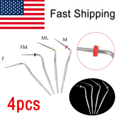 WBRWP Dental Sybron Style Buchanan System B Heat Pluggers Filling Obturation Tips Endo