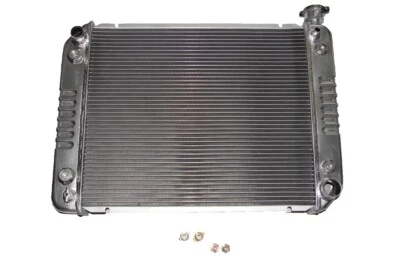Radiador pulido KKS para Chevy GMC serie C/K 4,3 V6 solo 20 3/4" núcleo ancho Foto 1 de 4