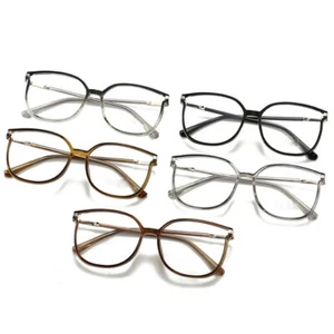 Antiblaue Lesebrille Flash Diamant große Rahmenbrille Hyperopie Spiegel - Bild 1 von 17