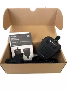 NIB OEM Motorola Commander II RMN5089B Speaker Mic for XTS3000 XTS5000 VHF UHF - Picture 1 of 6
