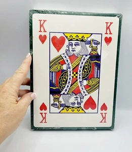 Wembley riesige Jumbo Spielkarten 8 mal so groß wie normale Karten 8" x 11" NEU - Bild 1 von 2