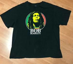 T-shirt uomo Bob Marley nera taglia 2XL - Foto 1 di 4