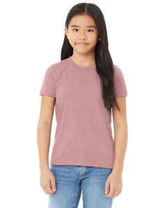 Bella + Canvas Youth CVC Jersey T-Shirt - 3001YCV - Picture 1 of 11