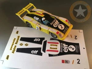 STICKERS POUR ALPINE A441 LE MANS JOUEF 1/40eme OU LEXAN 1/8eme NO DECAL DCS010 - Imagen 1 de 1