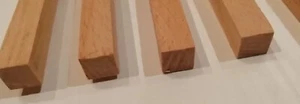 10Stk 55cm Buche Quadratleiste Buche 25x25mm Vierkant Holzleisten, Top, Rechnung - Bild 1 von 3