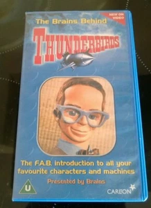 Gerry Anderson VHS Video Thunderbirds The Brains Behind Thunderbirds F.A.B.  - Picture 1 of 3