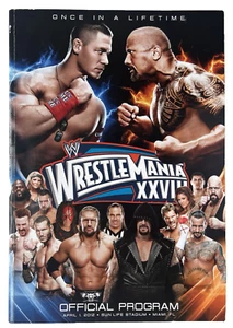 WWE Wrestlemania 28 XVIII Programa de Lucha Libre John Cena vs ROCK: Mike Tyson Salón de la fama - Imagen 1 de 7