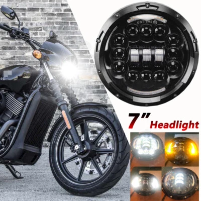 Proyector de faros LED DRL para motocicleta de 7 pulgadas para Suzuki Boulevard C90T C50 Foto 1 de 4