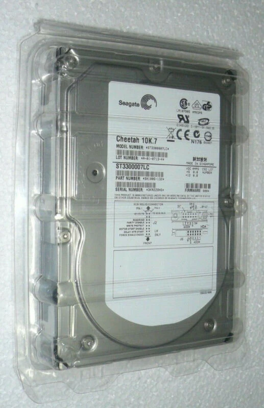 SEAGATE ST3300007LC 300GB 10K U320 SCSI HARD DRIVE HDD - Bild 1 von 1