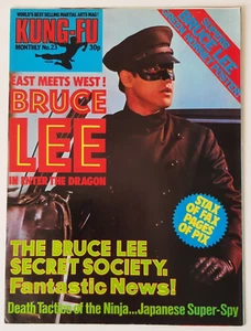 Bruce Lee 1970s Kung Fu Monthly Poster Magazine No 23 - Picture 1 of 4
