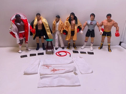 2006 ROCKY BALBOA Action figures from JAKKS lots Cover