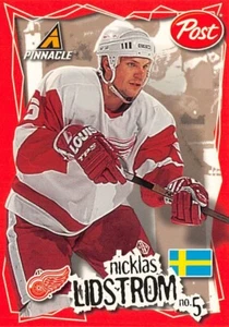 1997 Post Pinnacle World's Best Factory Set #14 Nicklas Lidstrom  *  SEE NOTE  * - Picture 1 of 4