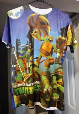 Ninja Turtles Handmade  10-12 Youth Tshirt - Image 1 of 2