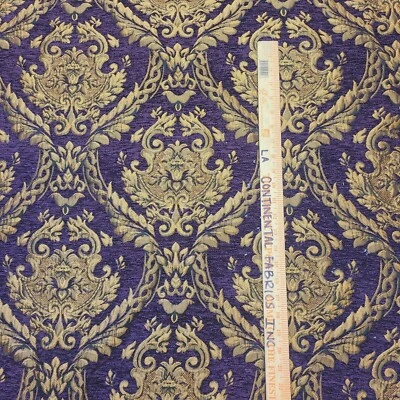 Chenille Renaissance damask  Decor Upholstery, Sold By the Yard/sample 58"  wide - Image 1 of 4